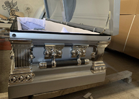 Dekorativer Metallbegräbniskoffer mit Metallgreifer von hervorragender Qualität