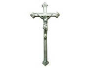 Begräbnis- Jesus-Dekorations-Sarg-Kruzifix-Größe 38,5 × 18,5 cm pp. bereiten Materialien auf