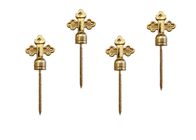 Begräbnis- Dekorations-Sarg-Schraube 5#, die mit dem Klammer-Gold kreuzförmig zusammenpaßt