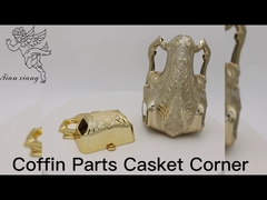 Kupfer-Kist-Ecke 22 kg / 21 kg Sarg-Fittings amerikanischer Stil