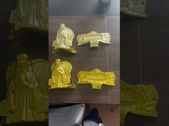 Hochwertige Sarg-Eckbeschläge aus Kunststoff, langlebige Sargverkleidung