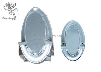 Silver Color American Style coffin Furniture Casket Corner with  Iron tubes