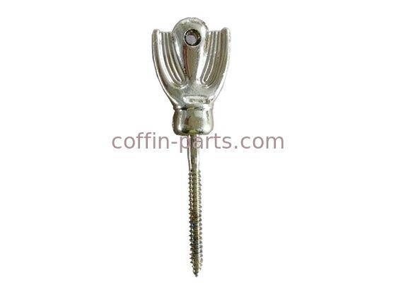 Wing Model Funeral Casket Hardware Screw 2# -  Silver For Casket Fastening