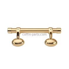 Standard Zinc Metal Casket Handle Shining Silver Color Eggs Pattern