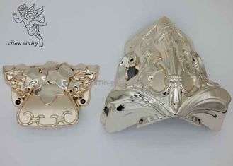 Adult Use Casket Ornaments Hardware Silver Lightweight