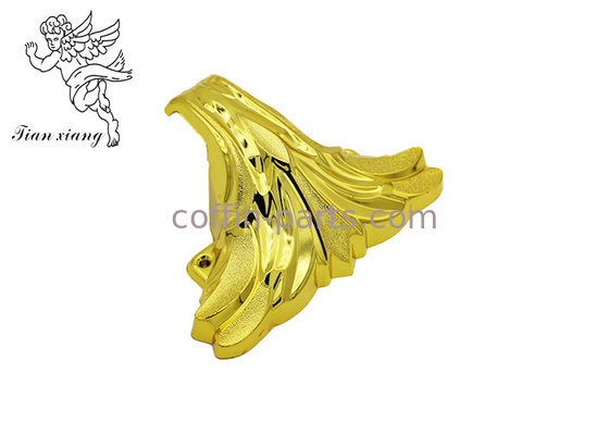 Im amerikanischen Stil Begräbnis- Gold-oder Silber-Plastikschatullen-Ecke 1#