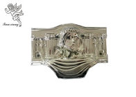 Silberner Plastiksarg Decoratin, Begräbnis- dekorative Teile eines Schatullen-Christus-Modells