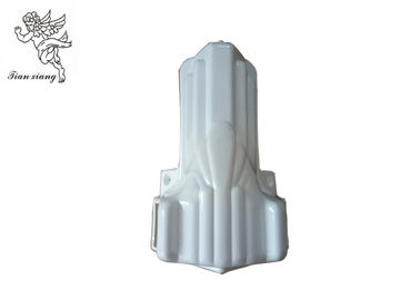 Weißer Sarg-dekorative Schatulle bringt Plastik 60cm x 45cm X 35cmCorner 11# in Verlegenheit