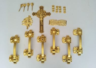 Multi Muster-Plastiksarg-Griff-Sätze mit blasser Goldfarbafrikaner-Art