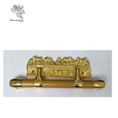 Pale Gold Coffin Swing Handles afrikanisches Plastik der Art-ABS-pp.