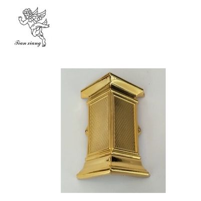 Pale Gold Coffin Swing Handles afrikanisches Plastik der Art-ABS-pp.