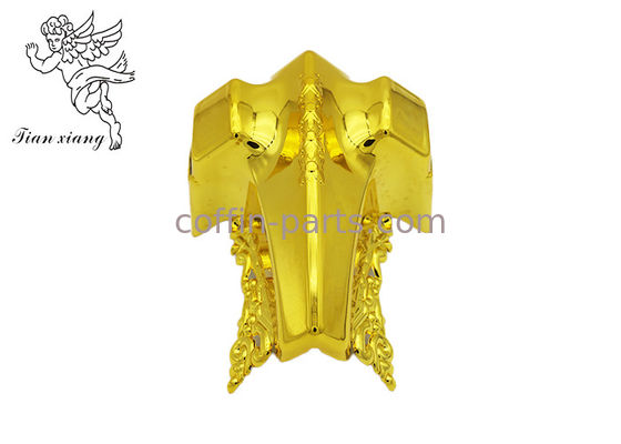 Customizable Plastic Casket Corners Smooth Durable Gold Silver Copper