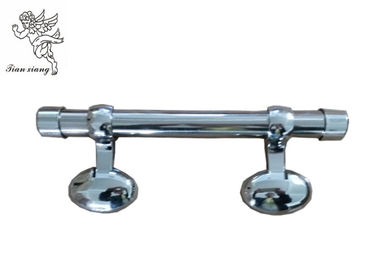 Standard Zinc Coffin Handles Shining Silver Color , Eggs Pattern Casket Handles Wholesale