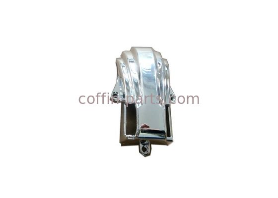 Polish Silver Plastic Coffin Fittings Funeral Decoration For Casket Corner 10#