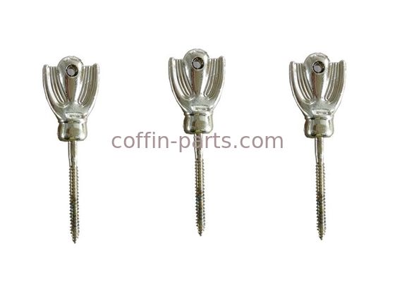 Wing Model Funeral Casket Hardware Screw 2# -  Silver For Casket Fastening