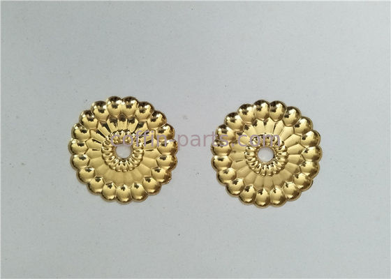 Plastic Casket Hardware Kit Gold Color Long Coffin Accessories Bracket