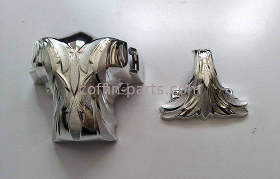 Model 1# Plastic Casket Corners For Coffin Ornamentation