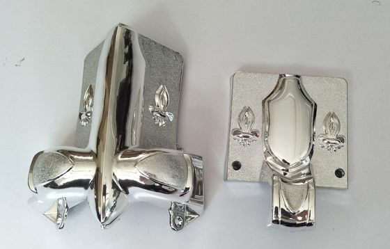 Model 2# Silver Color PP Plastic Casket Corners
