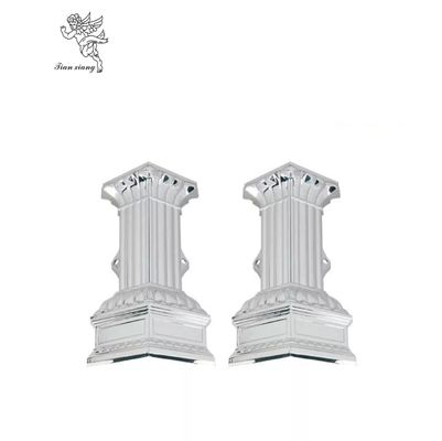 Coffin Handle Silver Color Swing ABS Casket Handles European Style