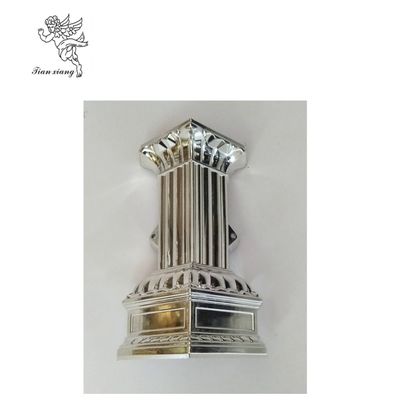 Pale Gold Coffin Swing Handle African Style Abs Pp Plastic Material