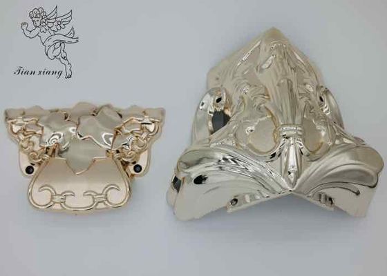 Adult Use Casket Ornaments Hardware Silver Lightweight