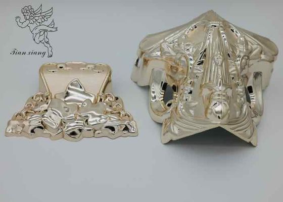 Adult Use Casket Ornaments Hardware Silver Lightweight