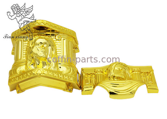 Im amerikanischen Stil Sarg-Zusätze, Schatullen-Eckplastiksargbeschläge mit Eisen Tubesv