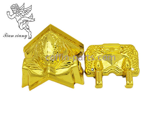 Silberne/kupferne Farbsarg zerteilt Schatullen-Eckzusatz pp./ABS Material